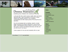 Tablet Screenshot of donnamatrazzo.com